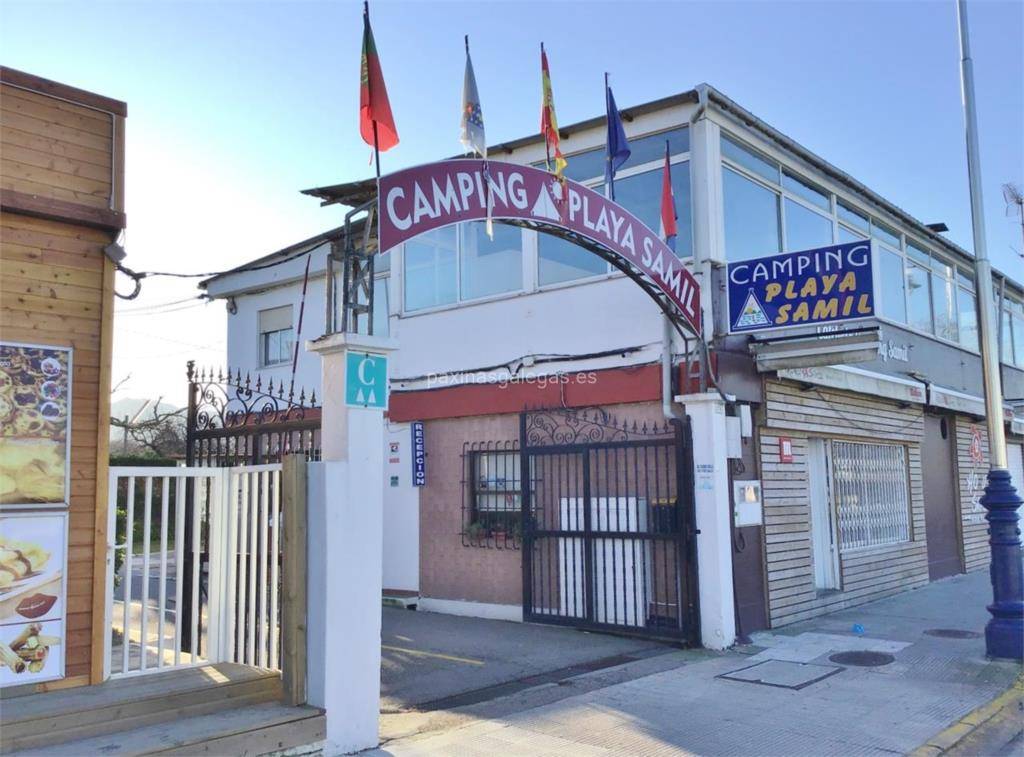 Camping playa de Samil