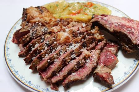 Chuletón de tenreira galega