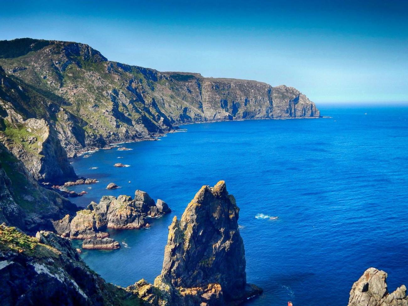 Faro e entorno de cabo Ortegal