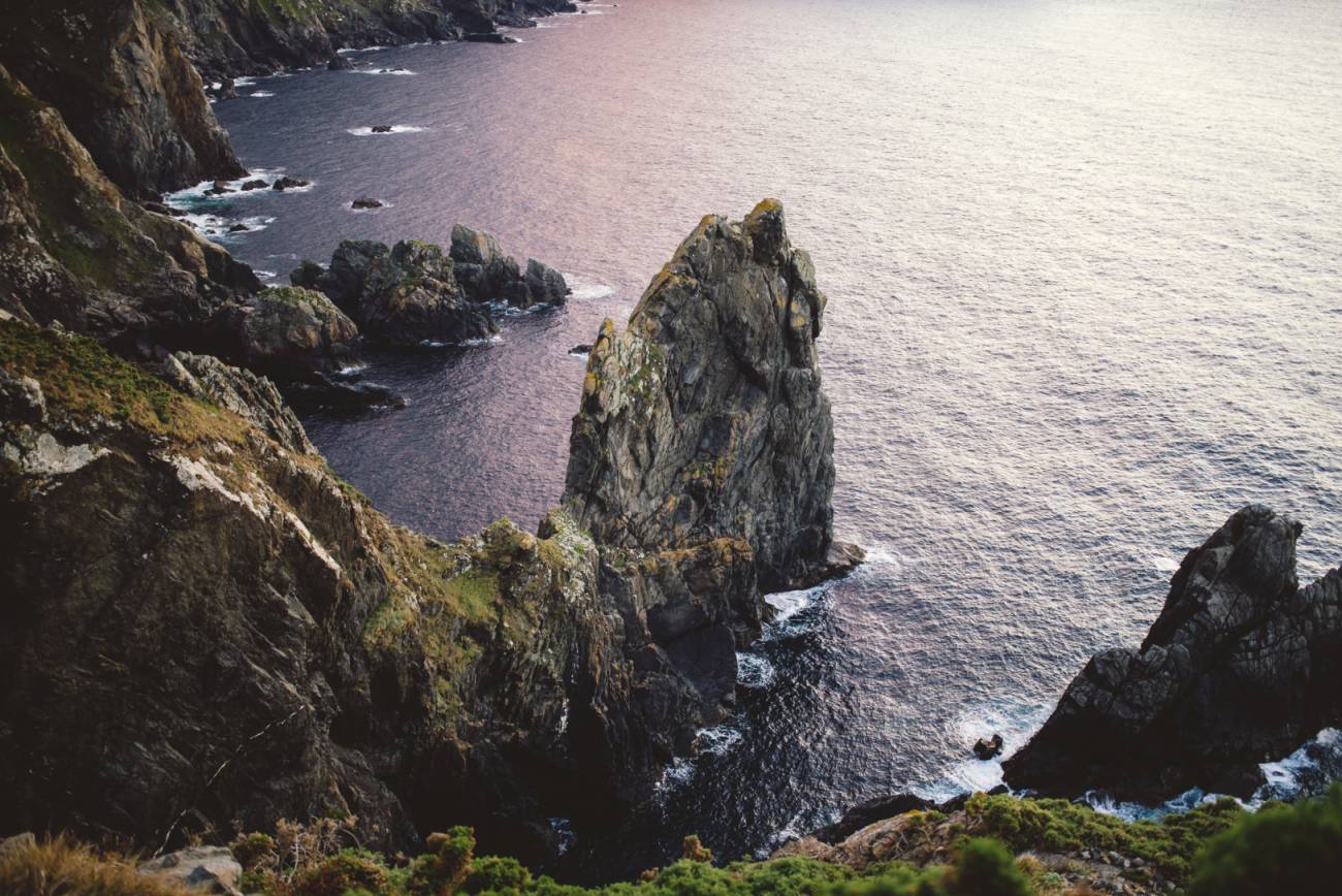 Faro e entorno de cabo Ortegal