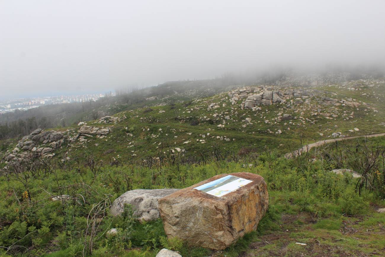 Castro de Chandebrito o monte das cruces